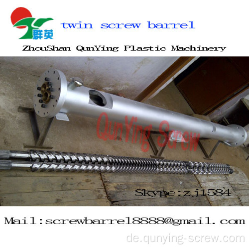 Bimetall konische Twin Screw Barrel